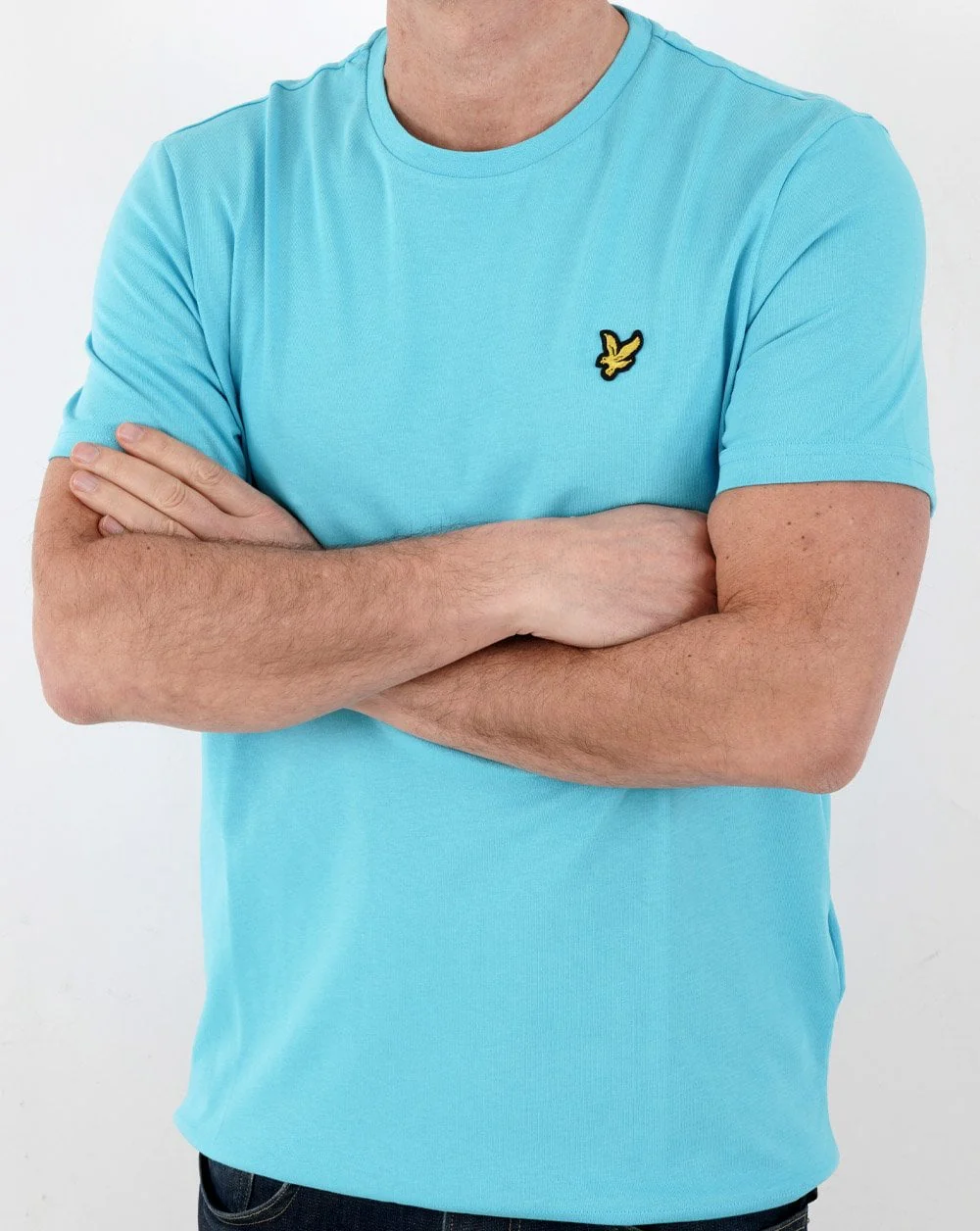 Lyle & Scott T-shirt Iris Blue - Image 3