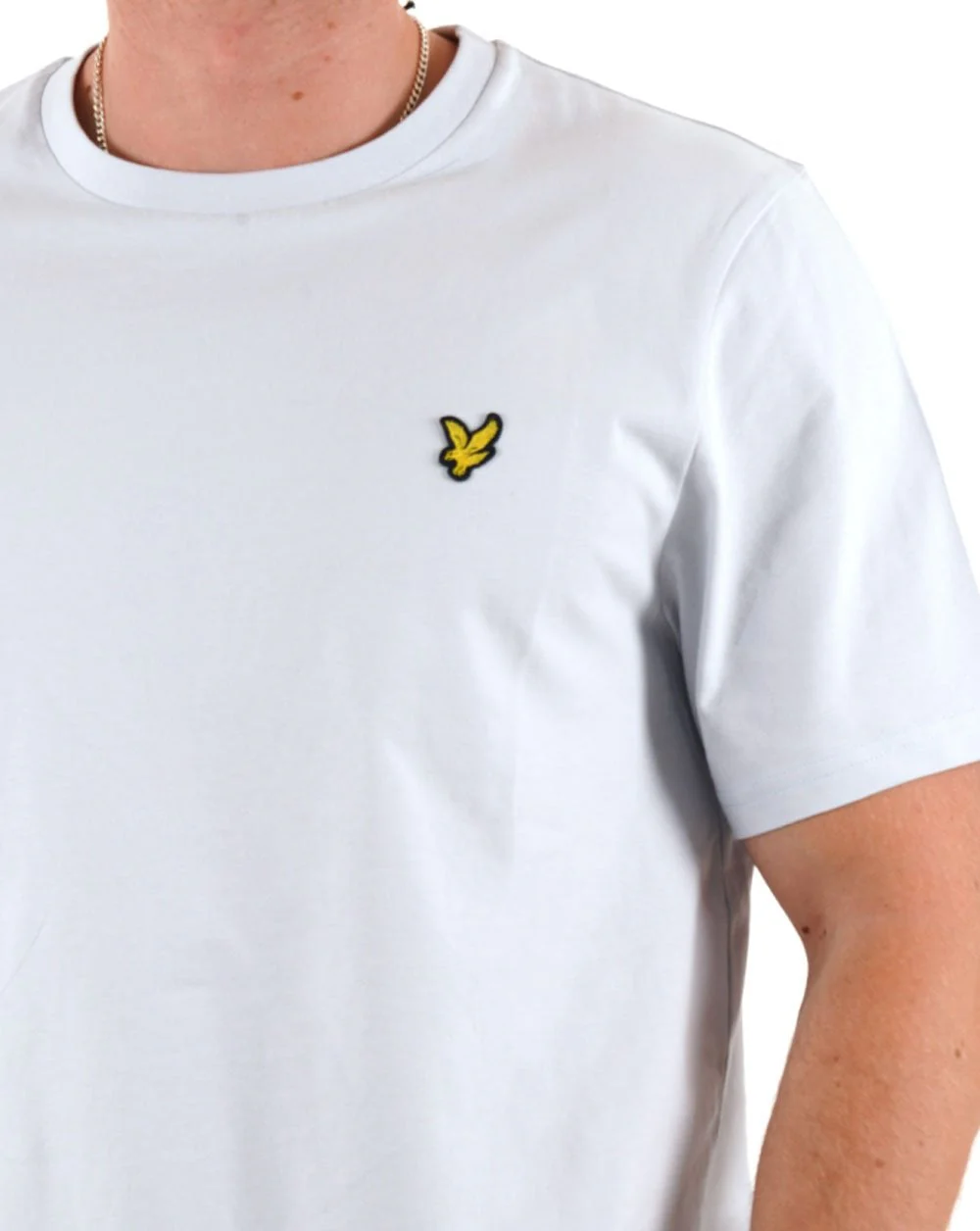 Lyle & Scott T Shirt Washed Blue - Image 2