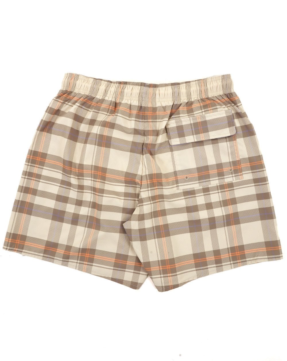 Lyle & Scott Tartan Resort Swim Shorts Sand - Image 2