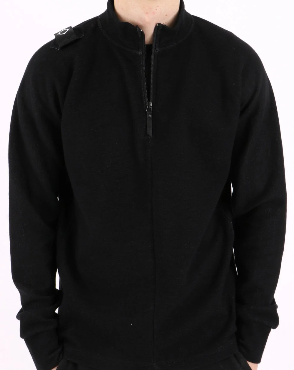 MA.STRUM 1/4 Zip Top Black - Image 3
