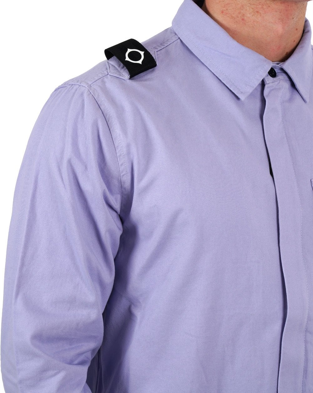 MA.STRUM Cadet Overshirt Lavender - Image 2