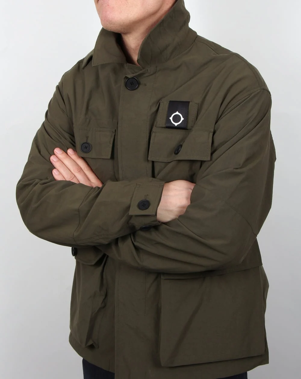 Ma.strum Charioteen Field Jacket Dark Olive - Image 2