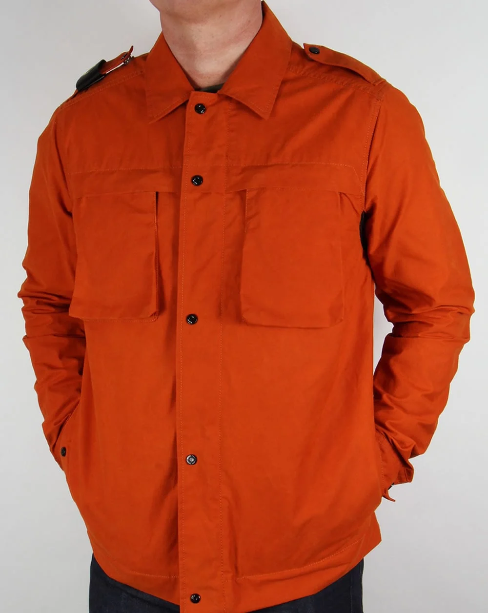 Ma.strum Clipper Cargo Overshirt Gold Flame - Image 4