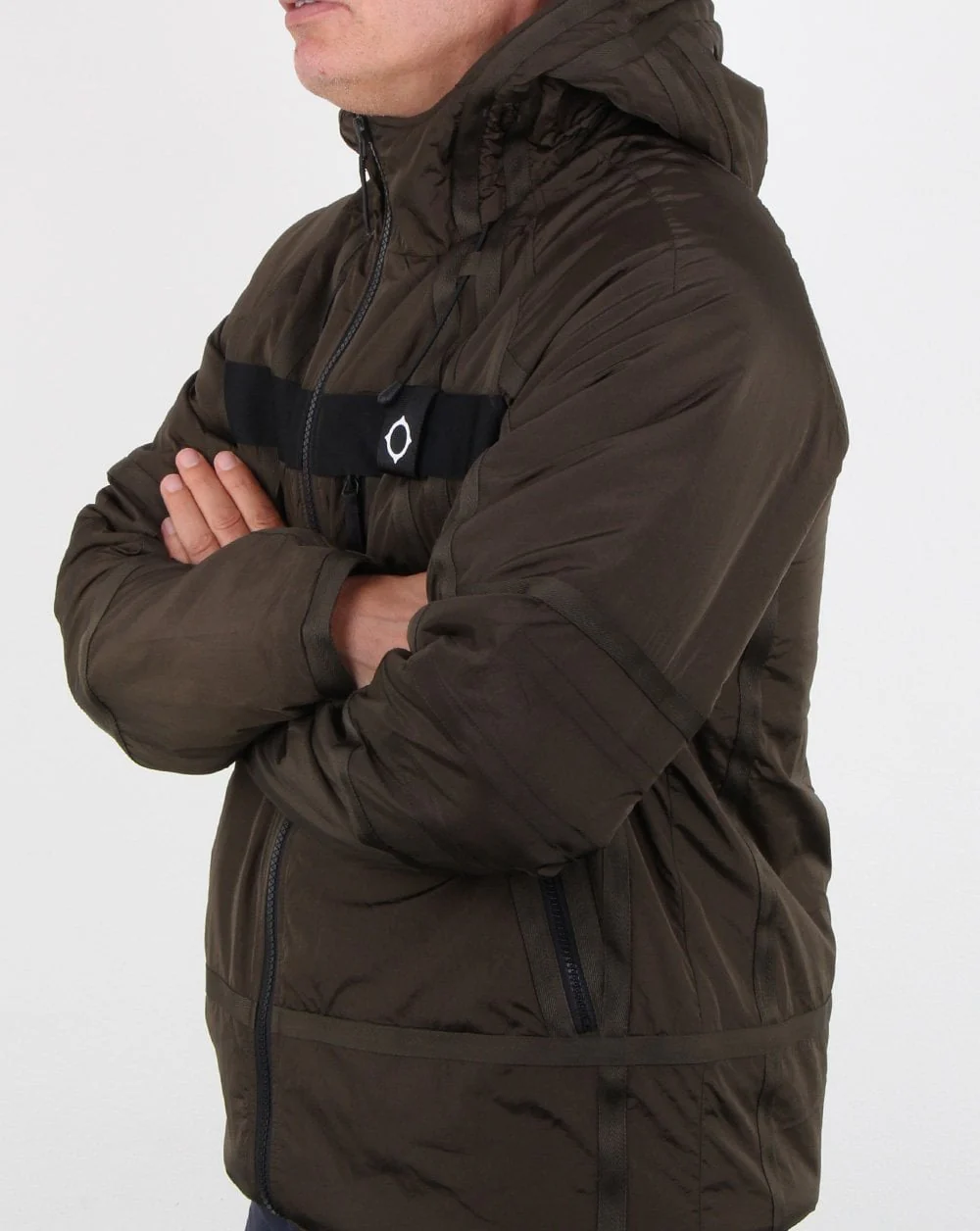 Ma.strum Compression Jacket Dark Khaki - Image 4
