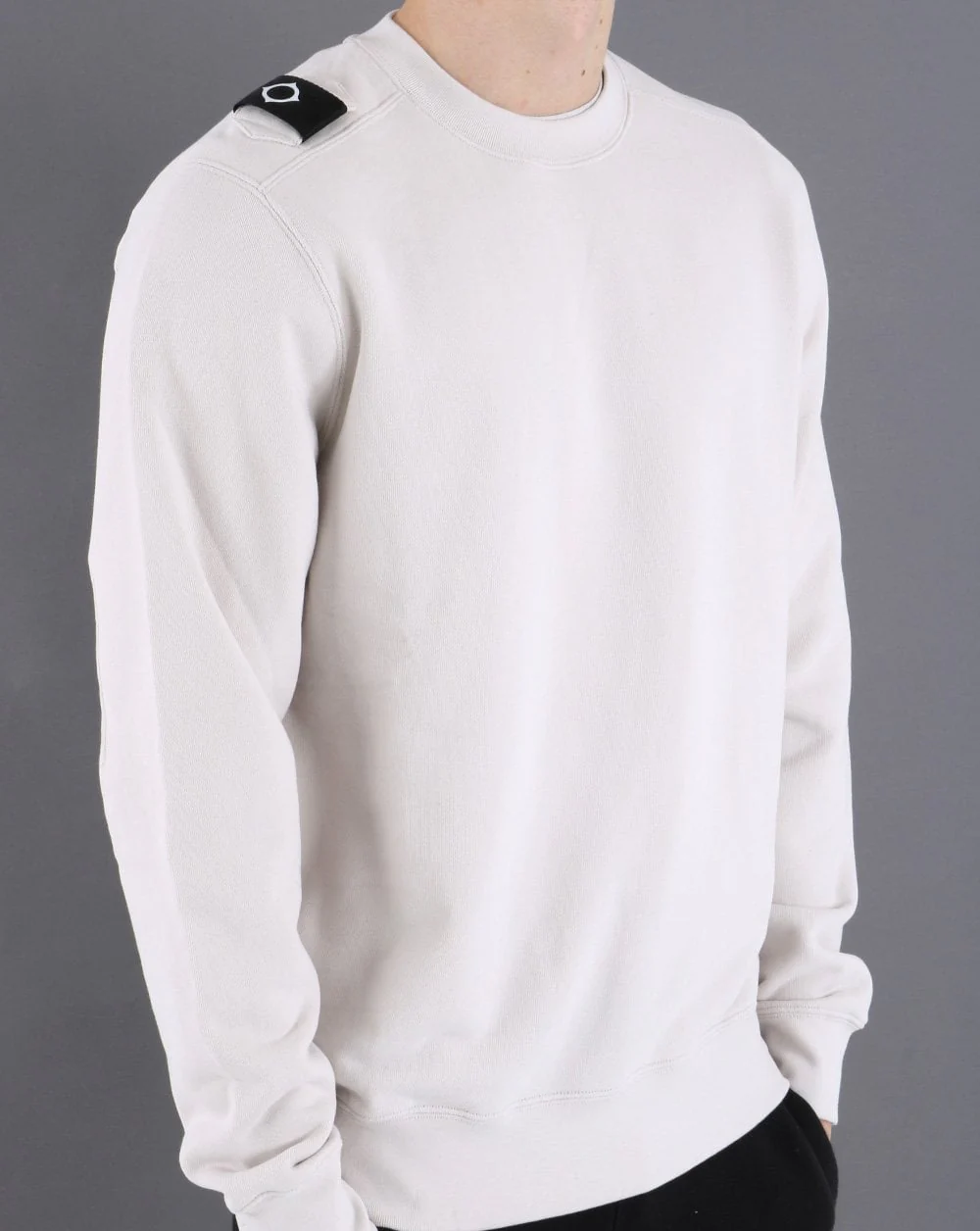 MA.STRUM Core Crew Sweatshirt Aluminium