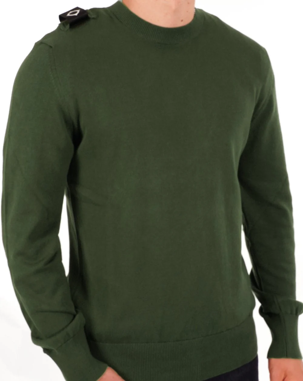 Ma.strum Crew Neck Knit Dark Green