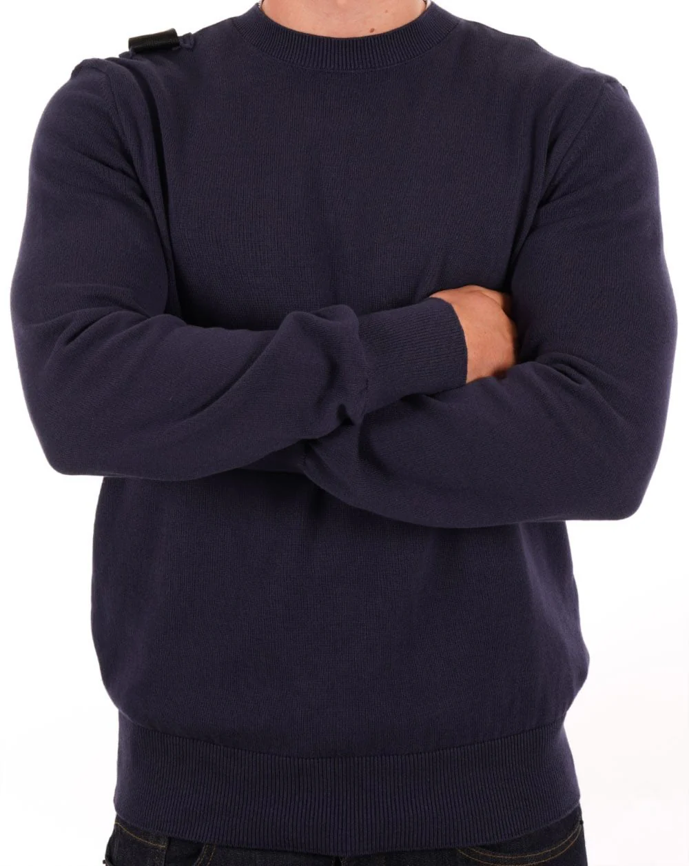Ma.strum Crew Neck Knit Ink Navy - Image 2