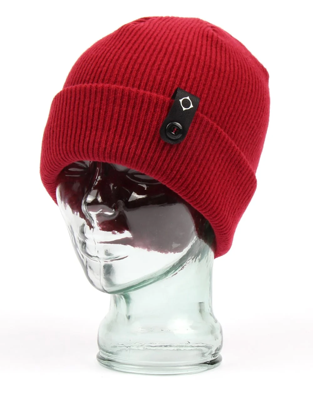 Ma.strum Detachable Id Beanie Red Alert