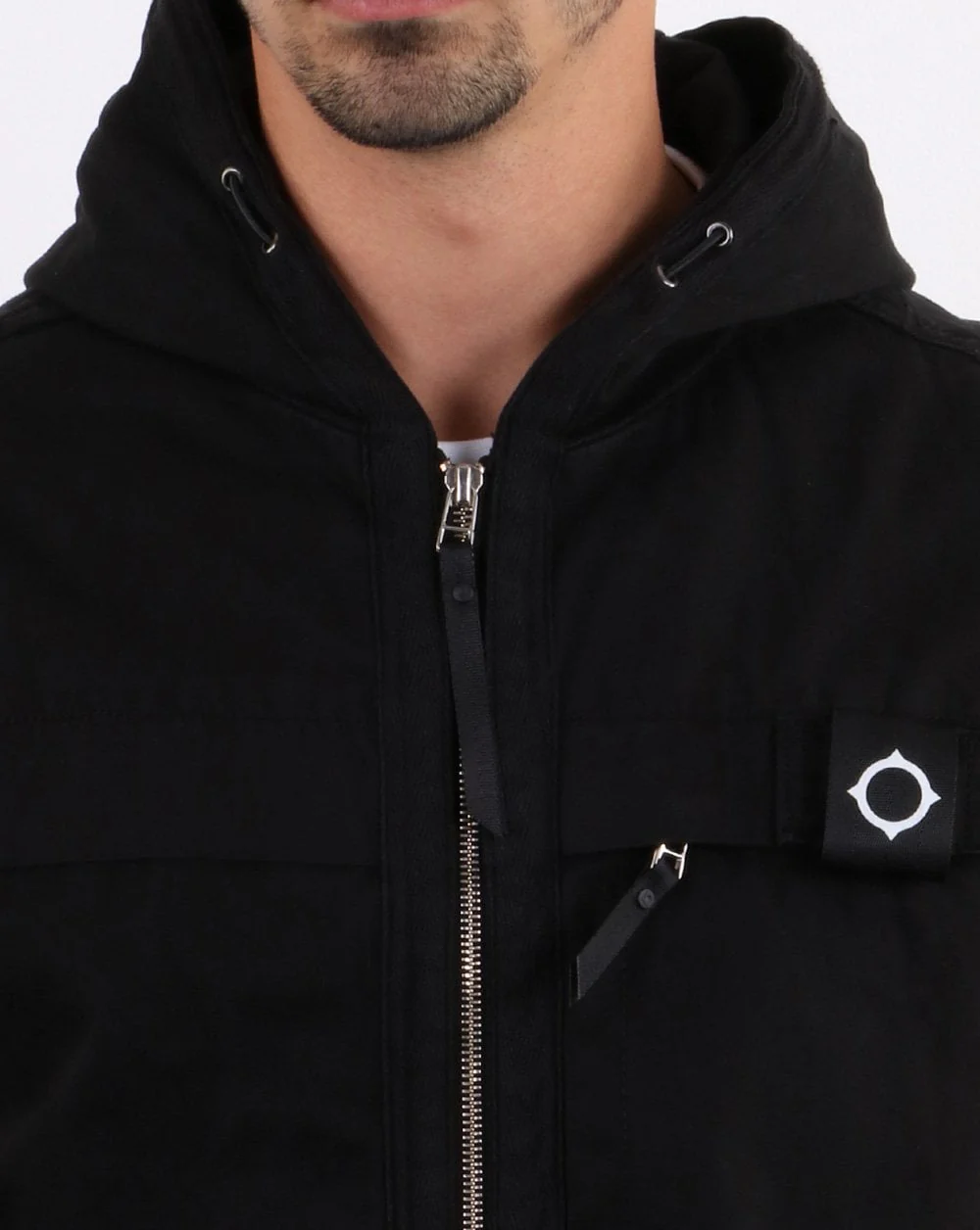 Ma.strum Gd Hooded Jacket Jet Black - Image 2
