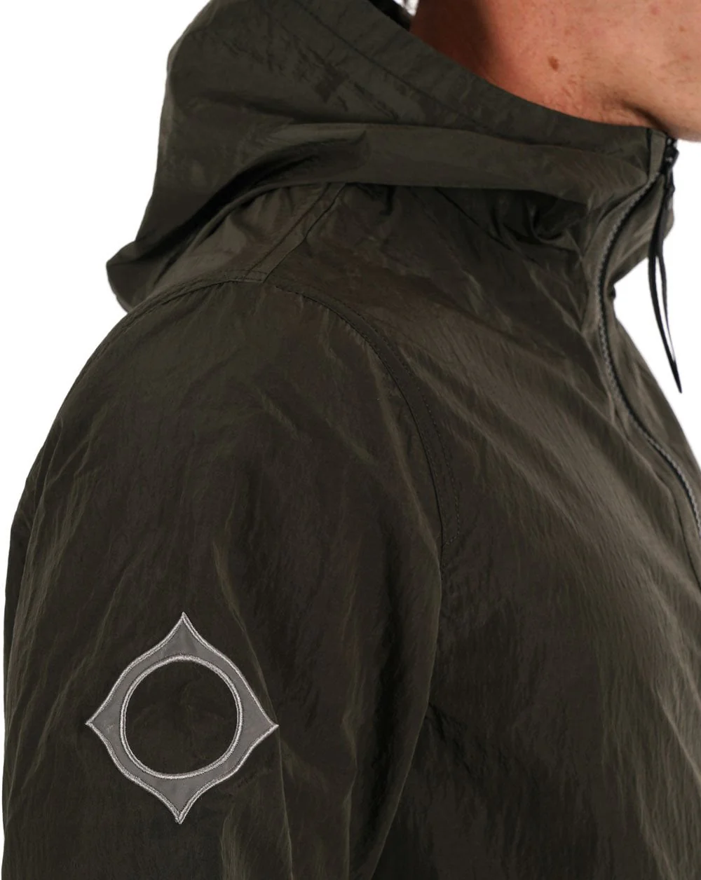 MA.STRUM Guard Hooded Jacket Dark Green