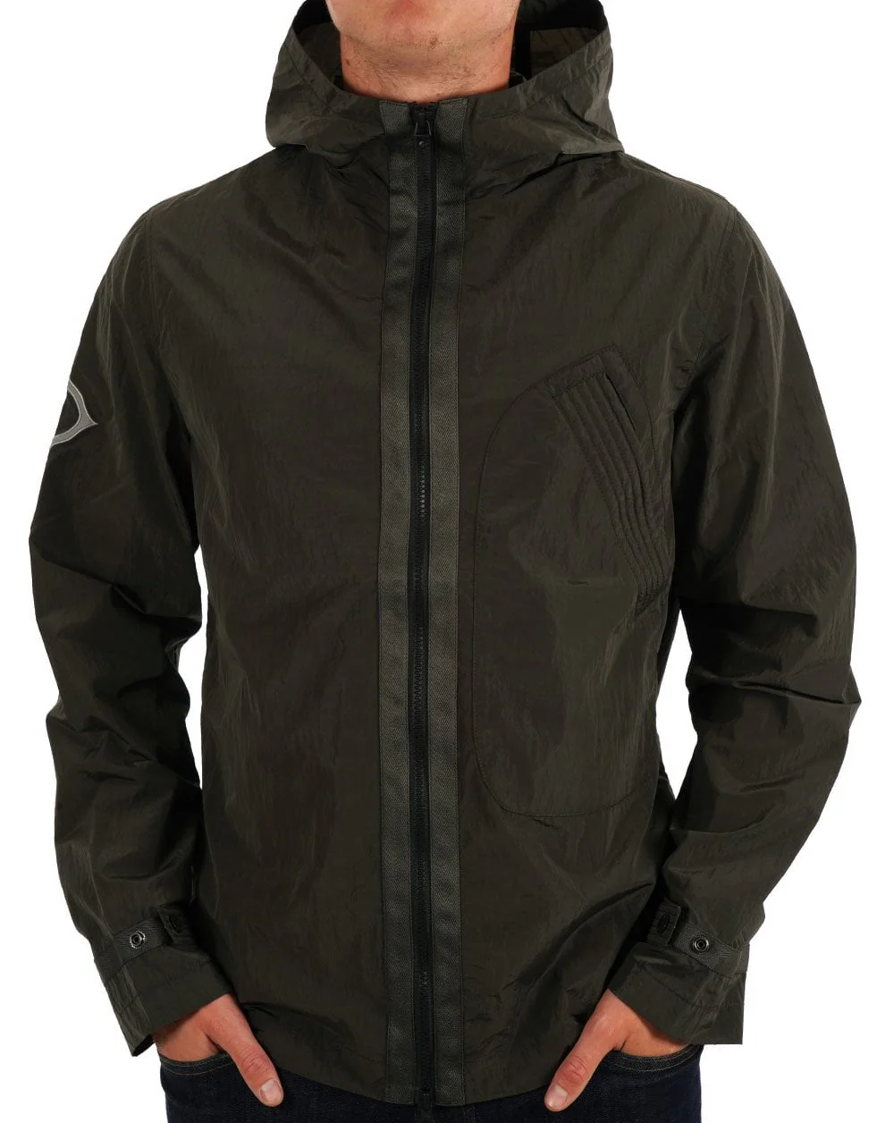 MA.STRUM Guard Hooded Jacket Dark Green - Image 2