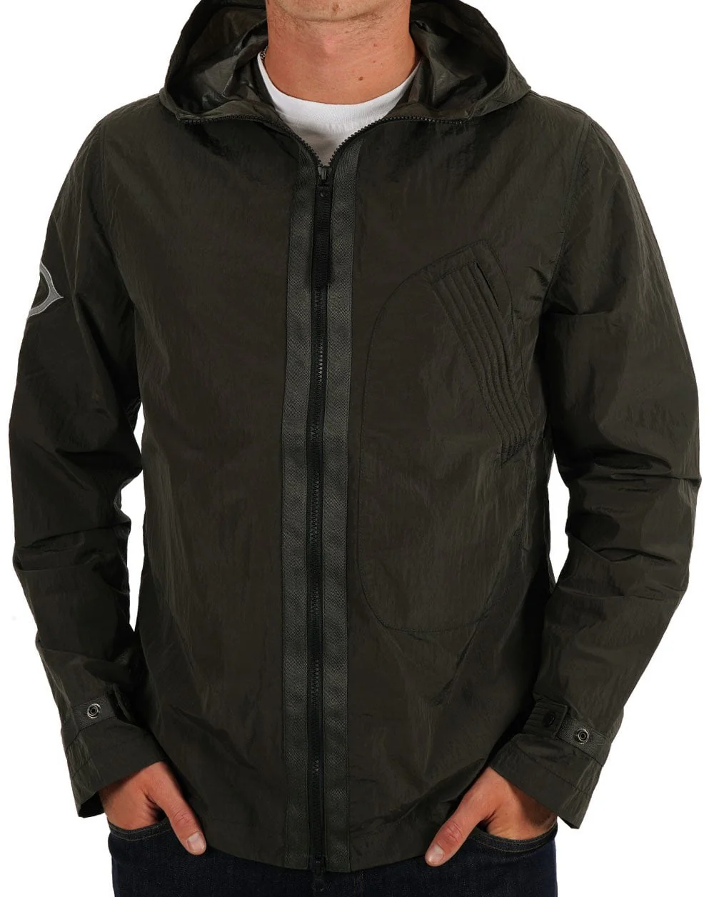MA.STRUM Guard Hooded Jacket Dark Green - Image 3