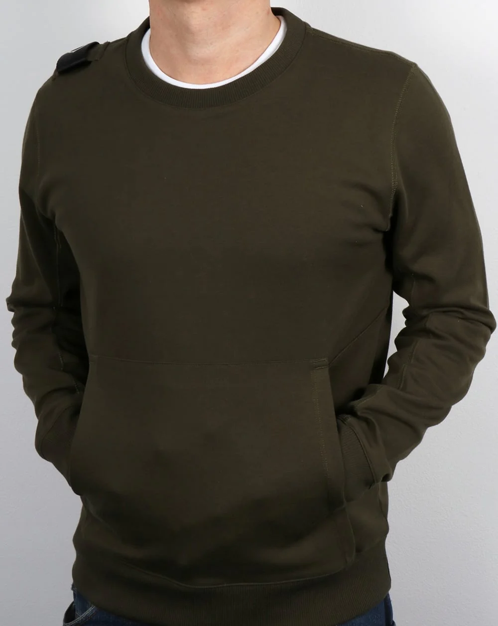 Ma.strum Hobart Sweatshirt Dark Olive - Image 3