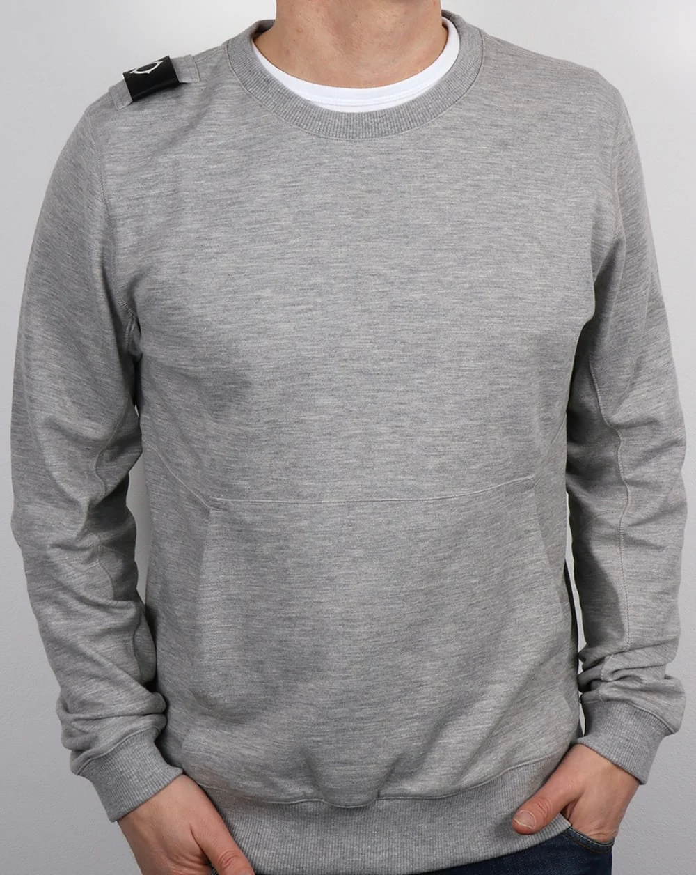 Ma.strum Hobart Sweatshirt Grey Marl