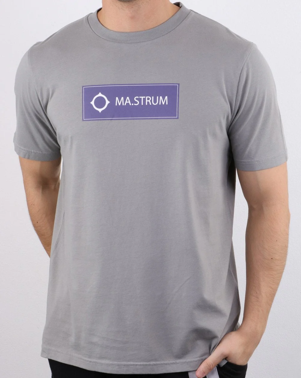 Ma.strum Icon Box Logo T-shirt Quicksilver - Image 2