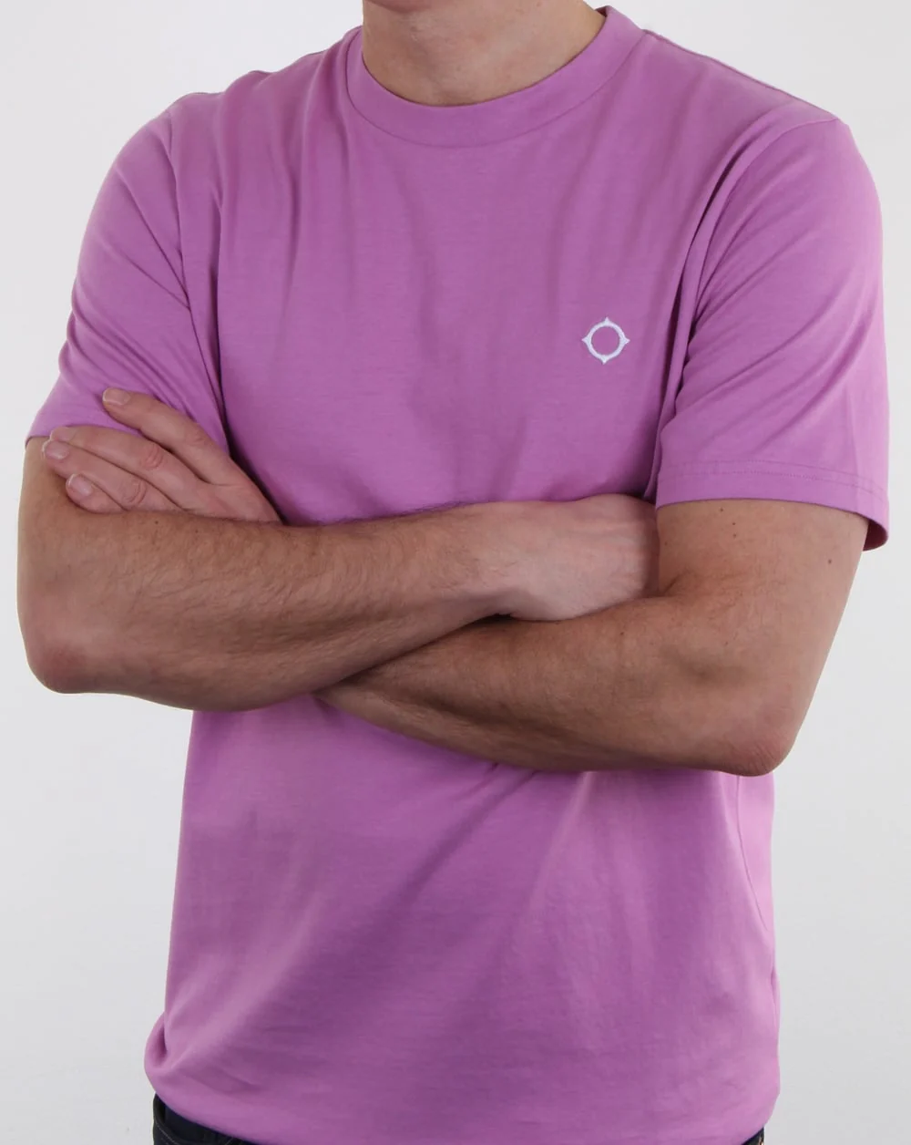 Ma.strum Icon T Shirt Mauve - Image 3