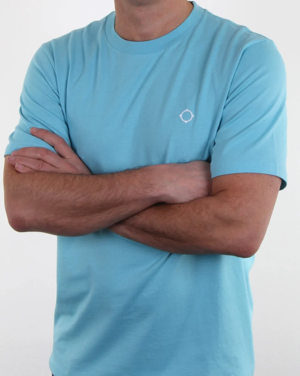 Ma.strum Icon T Shirt Pale Turquoise - Image 3