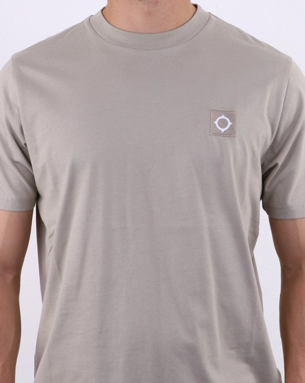 Ma.strum Icon T Shirt Silver Grey - Image 4