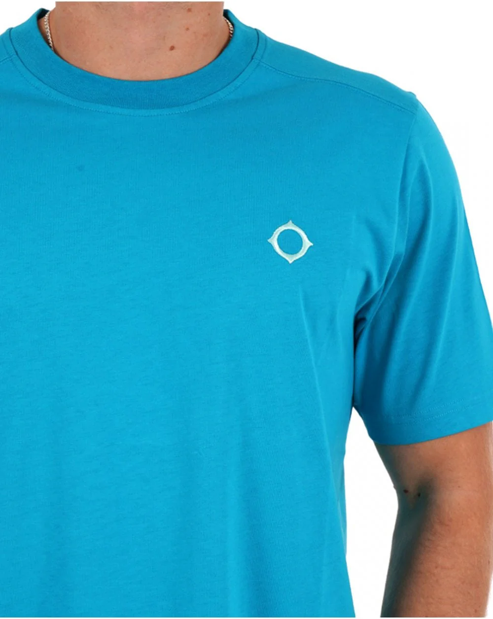 MA.STRUM Icon T Shirt Vallarta Blue - Image 2