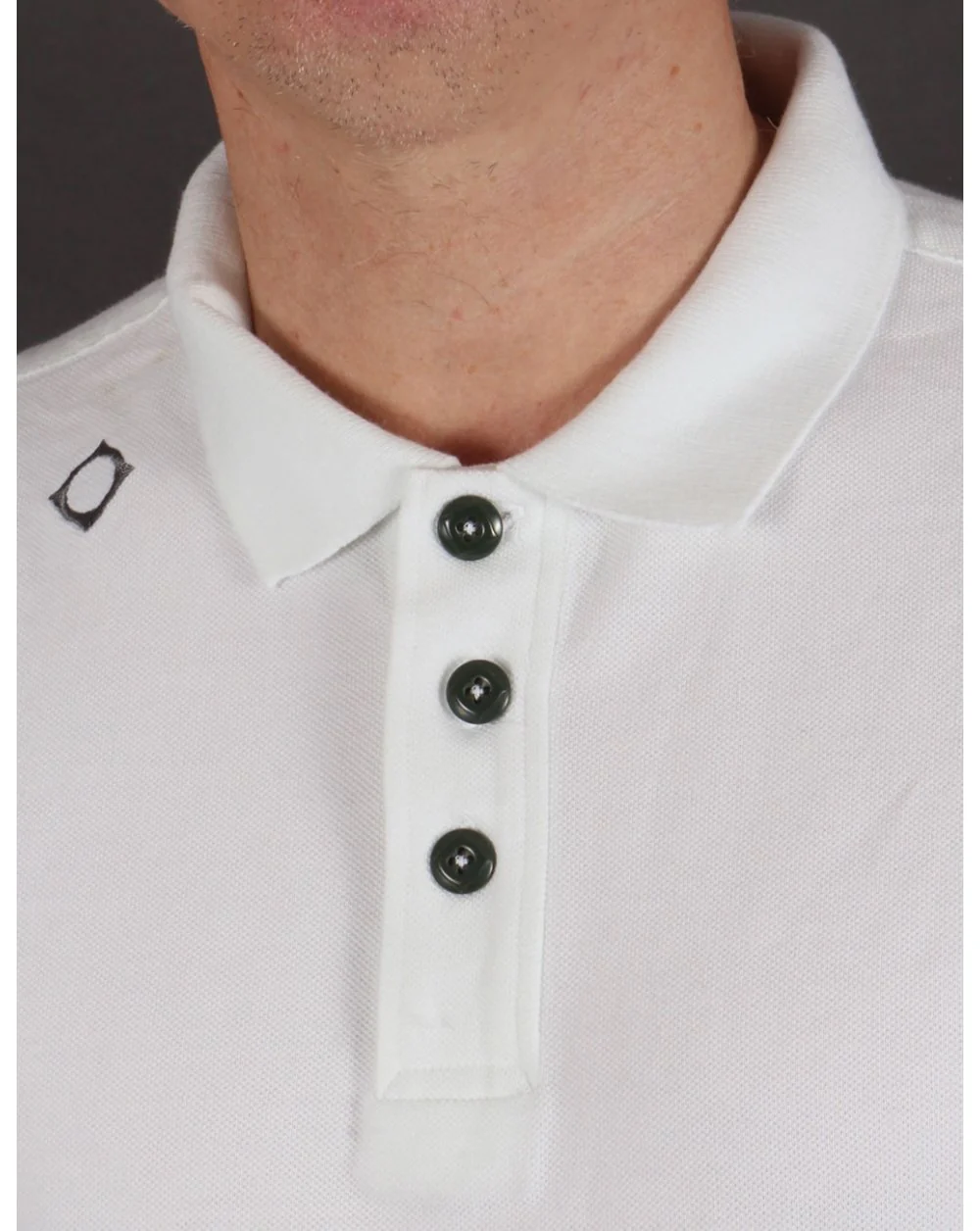 Ma.strum Kit Issue Short Sleeve Pique Polo Shirt White - Image 2