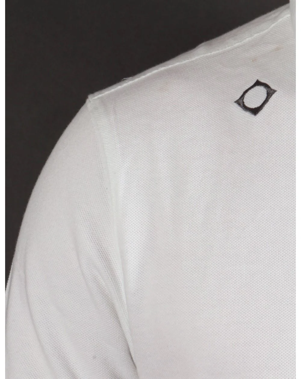 Ma.strum Kit Issue Short Sleeve Pique Polo Shirt White - Image 3