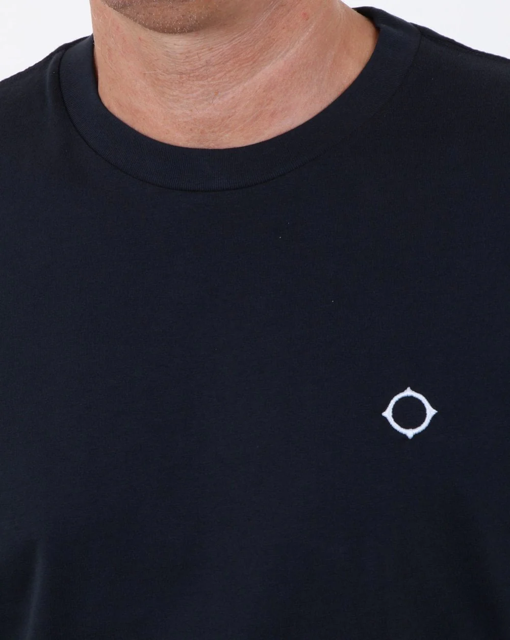 Ma.strum L/s Icon T-shirt Dark Navy - Image 3