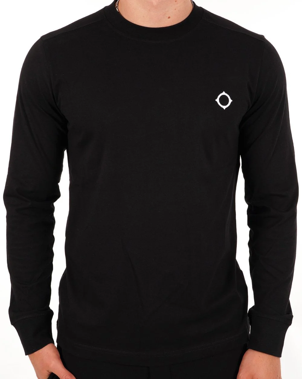 Ma.strum Long Sleeve Icon T-shirt Jet Black