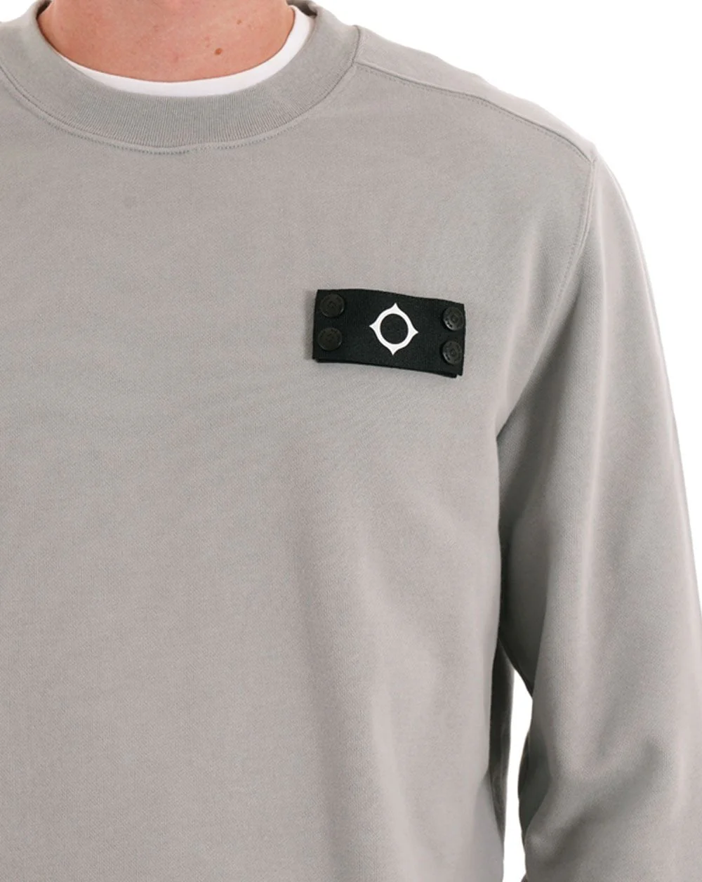MA.STRUM Neo Crew Sweatshirt Battleship Grey - Image 2