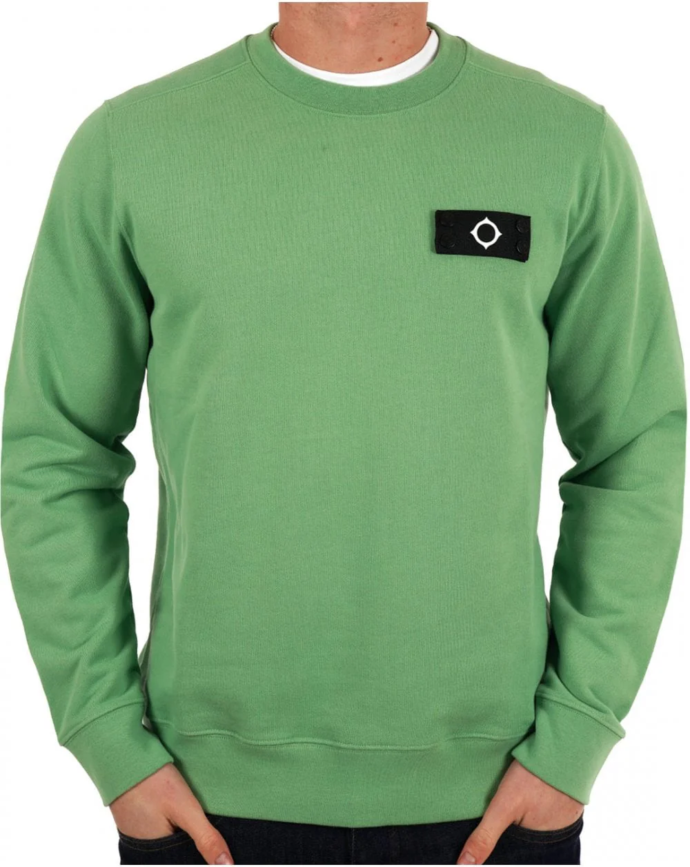 MA.STRUM Neo Crew Sweatshirt Fresh Green