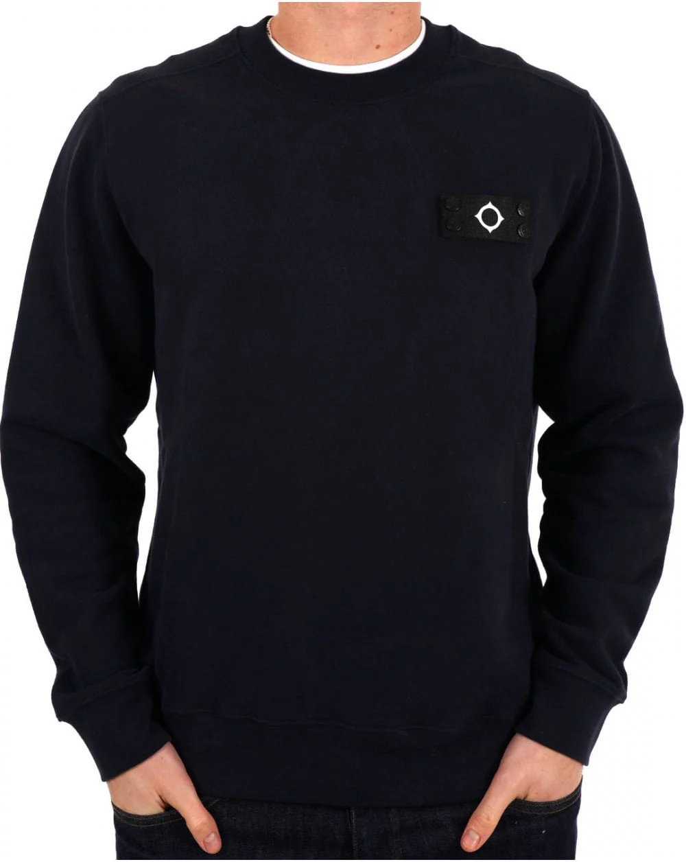 MA.STRUM Neo Crew Sweatshirt Ink Navy