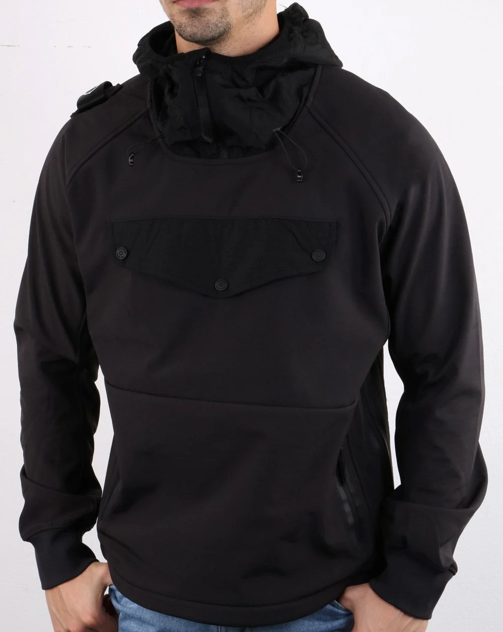 Ma.strum Overhead Velo Softshell Jet Black