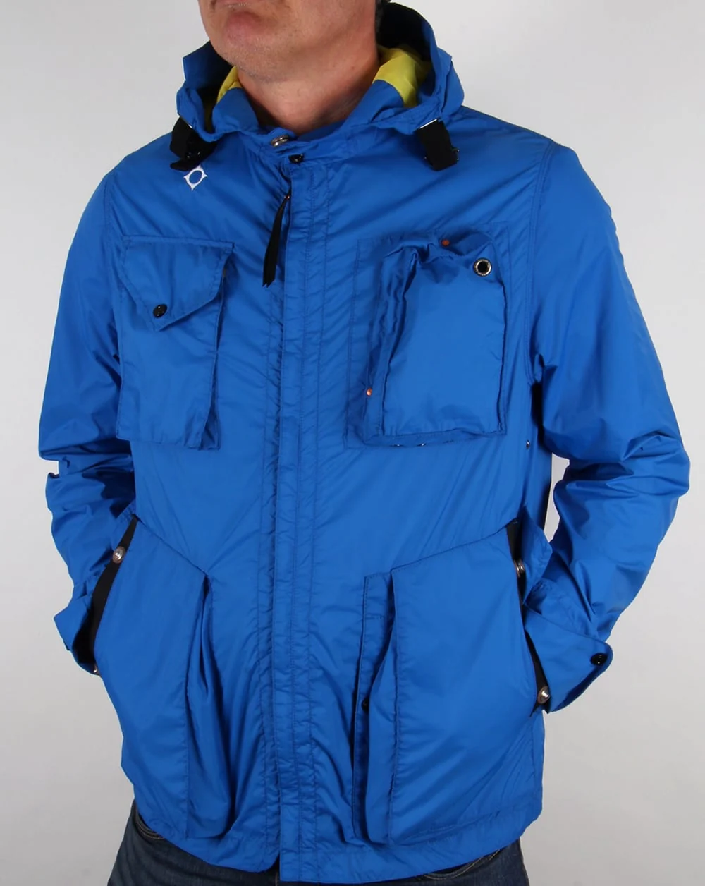 Ma.strum Packable Sniper Jacket Vibrant Blue - Image 4