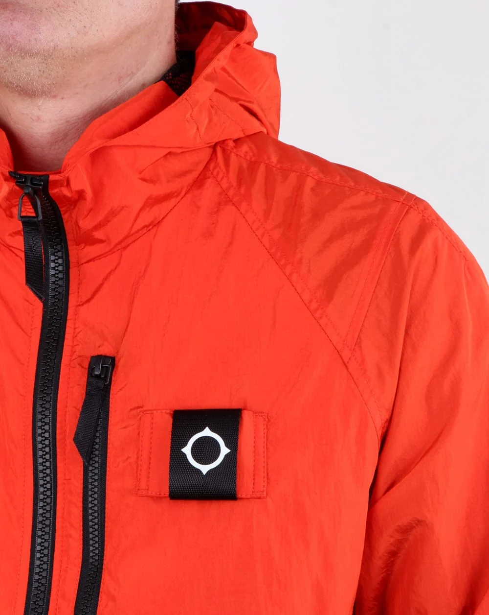 Ma.strum Pegasus Crystal Nylon Jacket Orange - Image 2