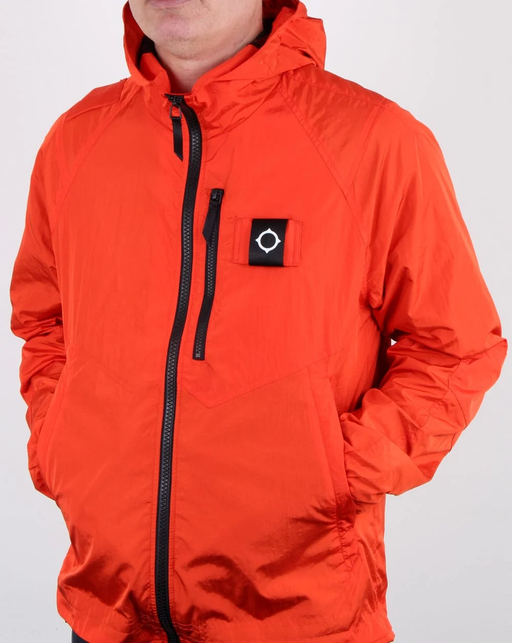 Ma.strum Pegasus Crystal Nylon Jacket Orange - Image 3