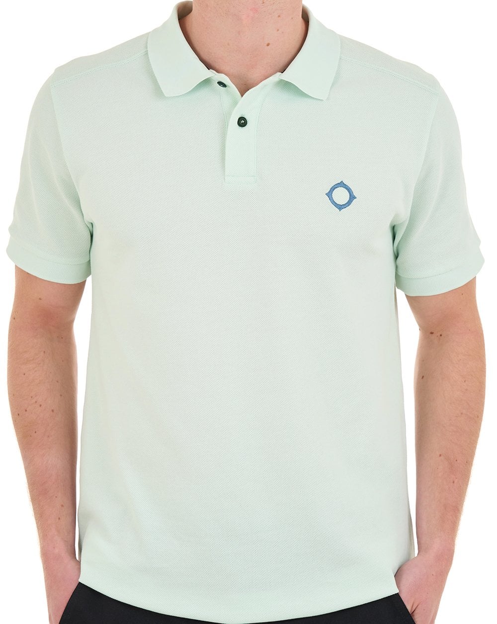 MA.STRUM Pique Polo Frost - Image 2