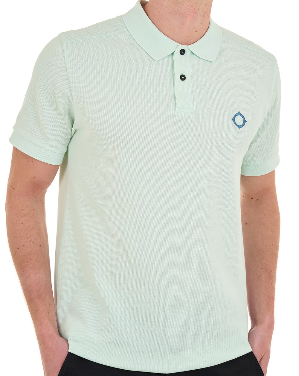 MA.STRUM Pique Polo Frost - Image 3