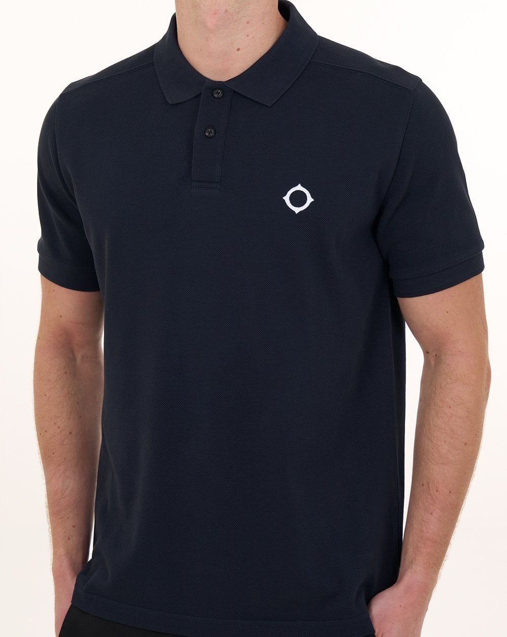 MA.STRUM Pique Polo Ink Navy - Image 2