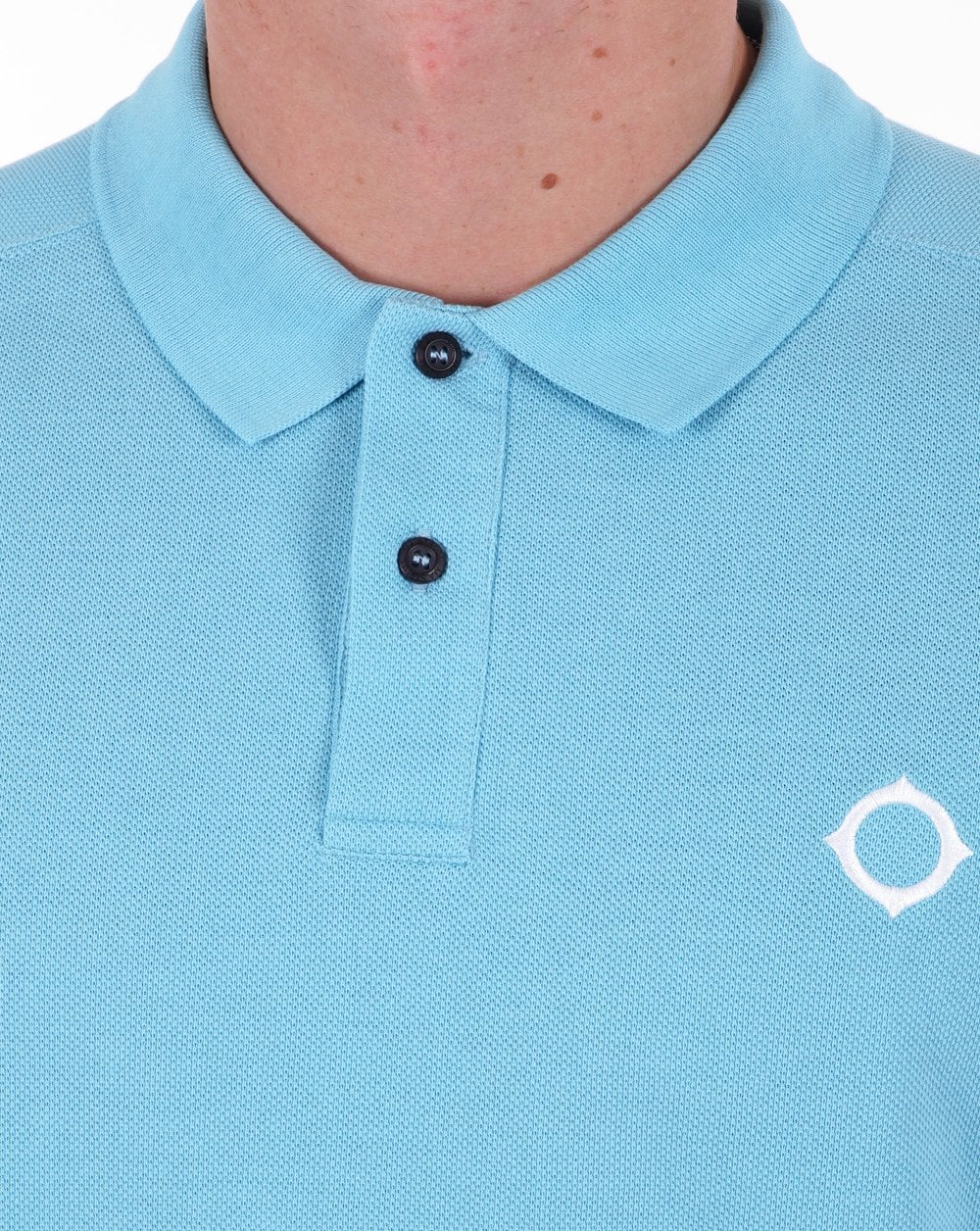 Ma.strum Pique Polo Sea Blue - Image 2