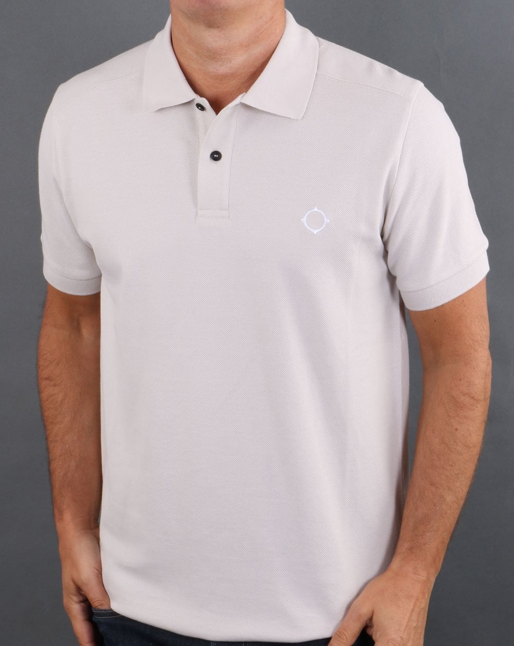 Ma.strum Pique Polo Stone - Image 3