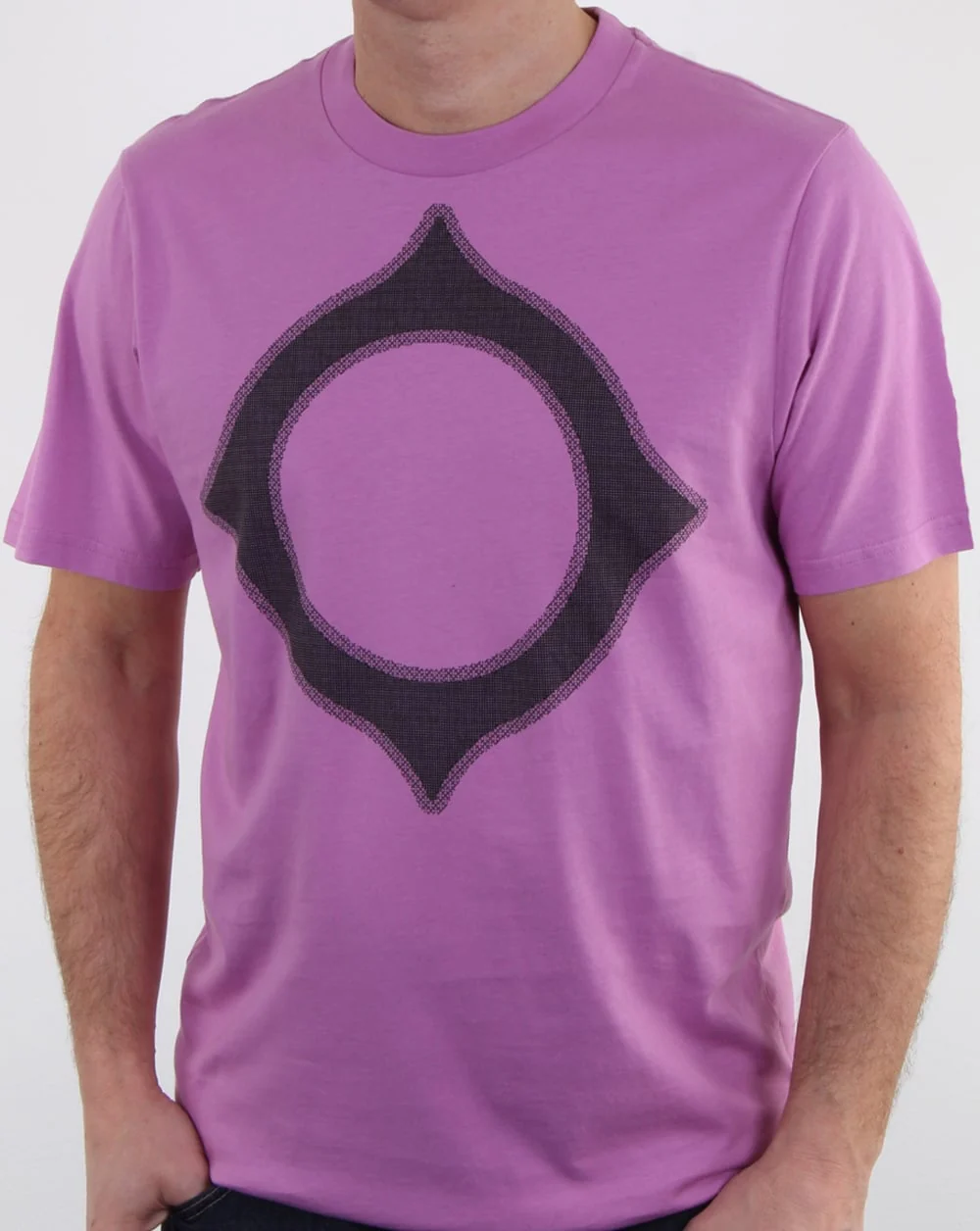 Ma.strum Pixelated Icon T Shirt Mauve