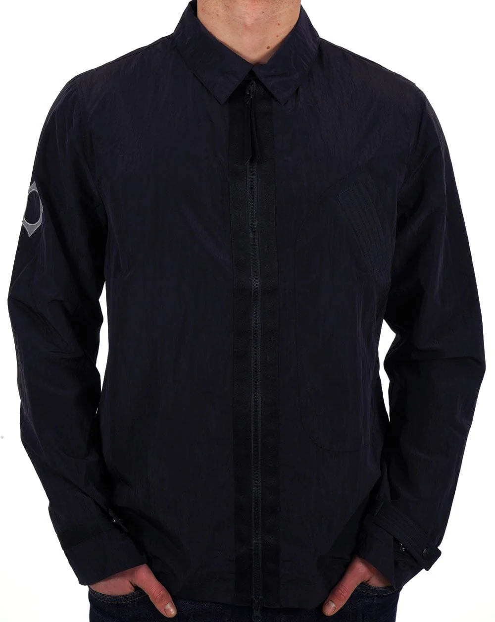 MA.STRUM Rivet Overshirt Black