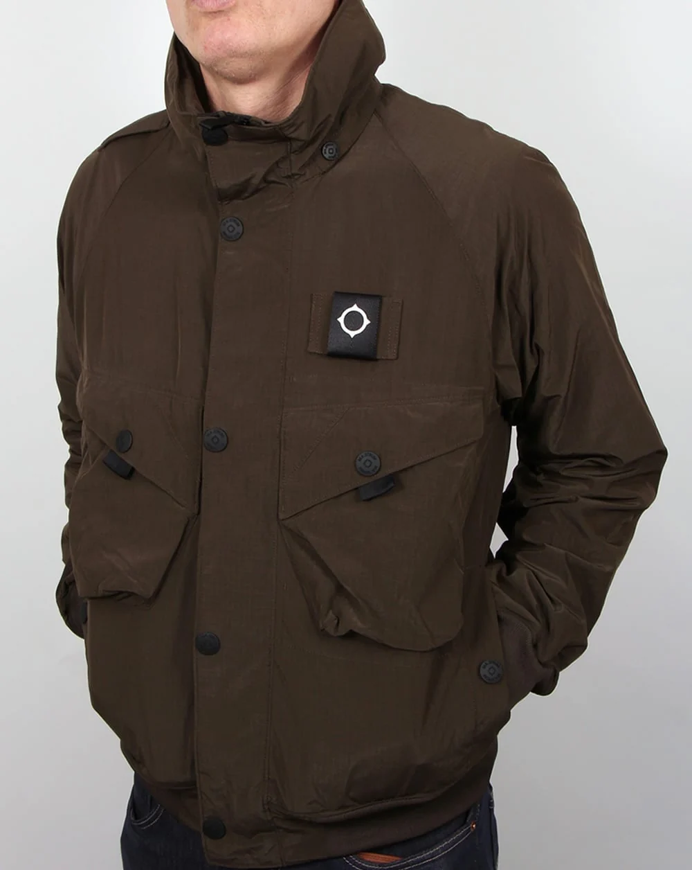 Ma.strum Sultan Bomber Jacket Dark Olive