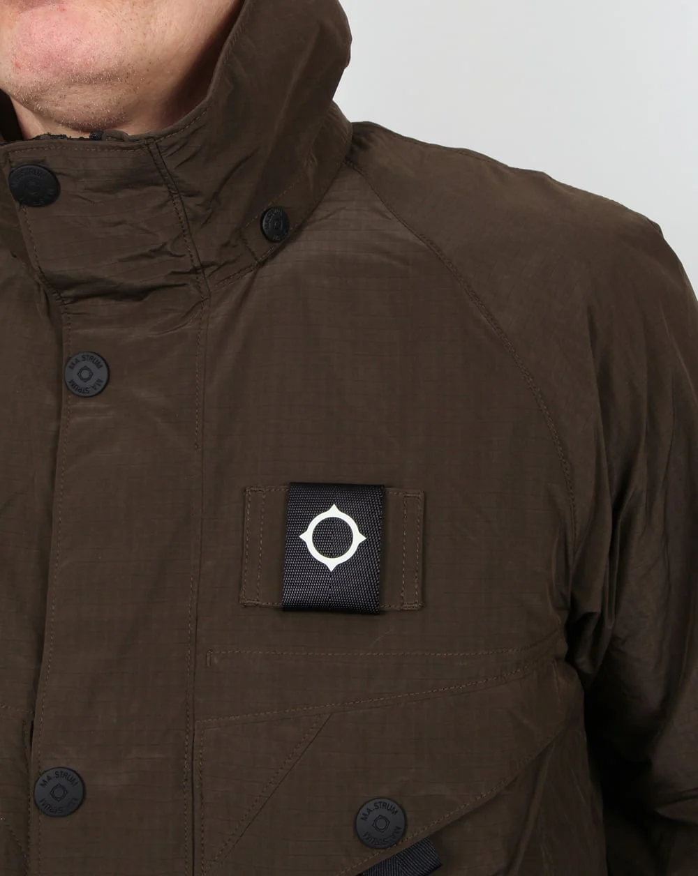 Ma.strum Sultan Bomber Jacket Dark Olive - Image 2