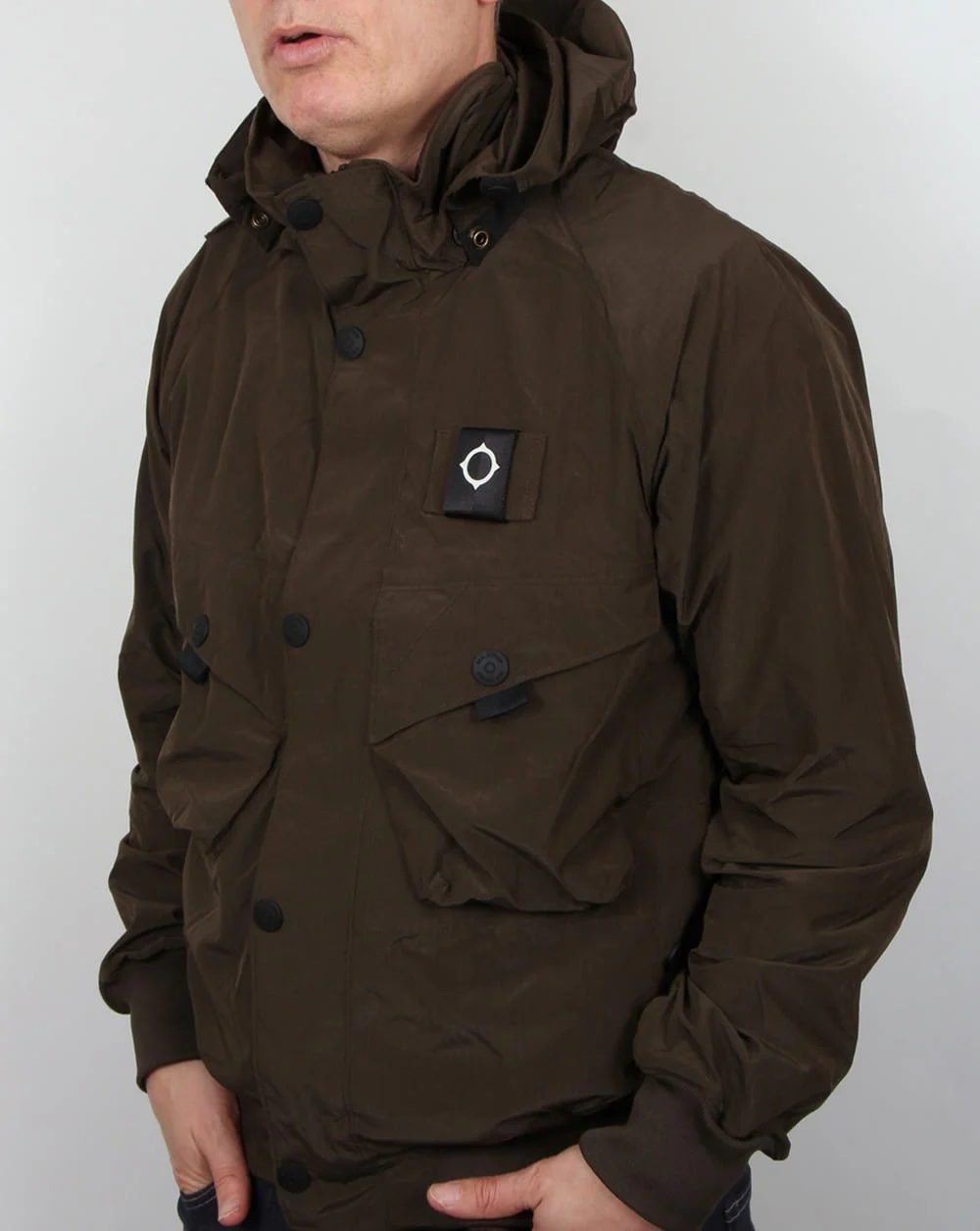 Ma.strum Sultan Bomber Jacket Dark Olive - Image 3