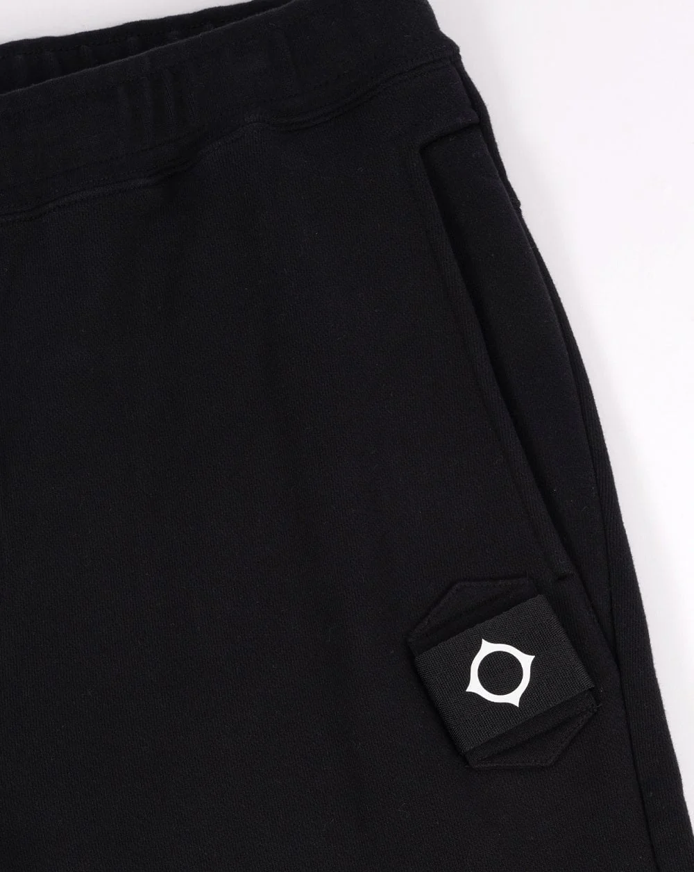 MA.STRUM Sweat Shorts Black - Image 3