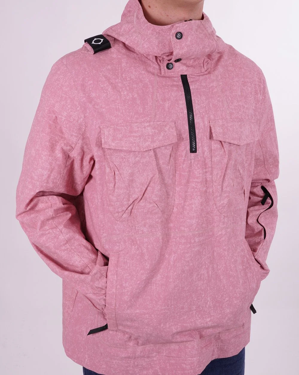 Ma.strum Tie Dye Smock Mud Pink - Image 4
