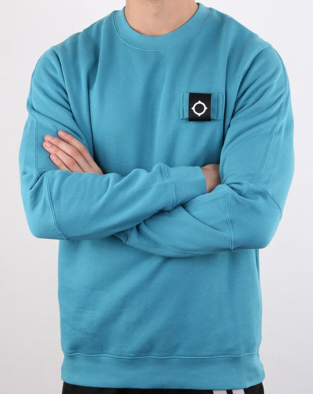 Ma.strum Training Crew Sweat Ice Blue - Image 3