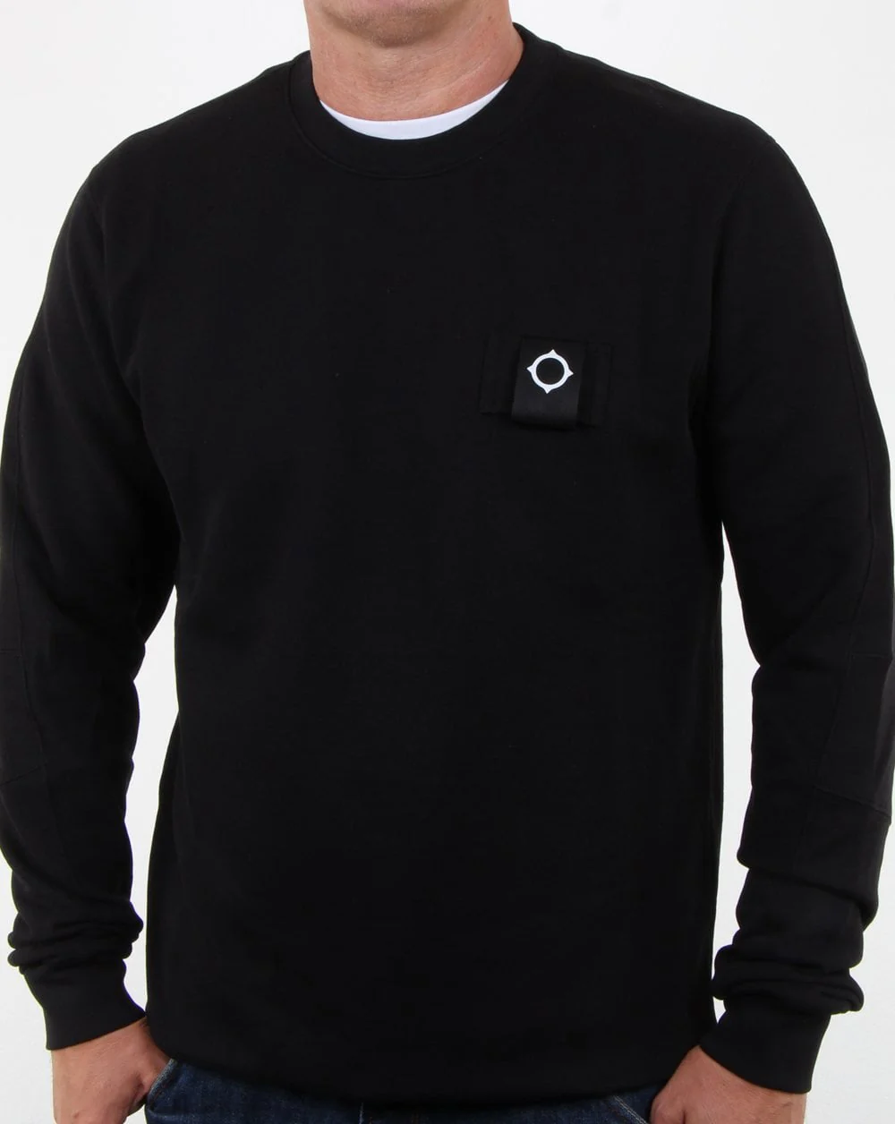 Ma.strum Training Crew Sweat Jet Black