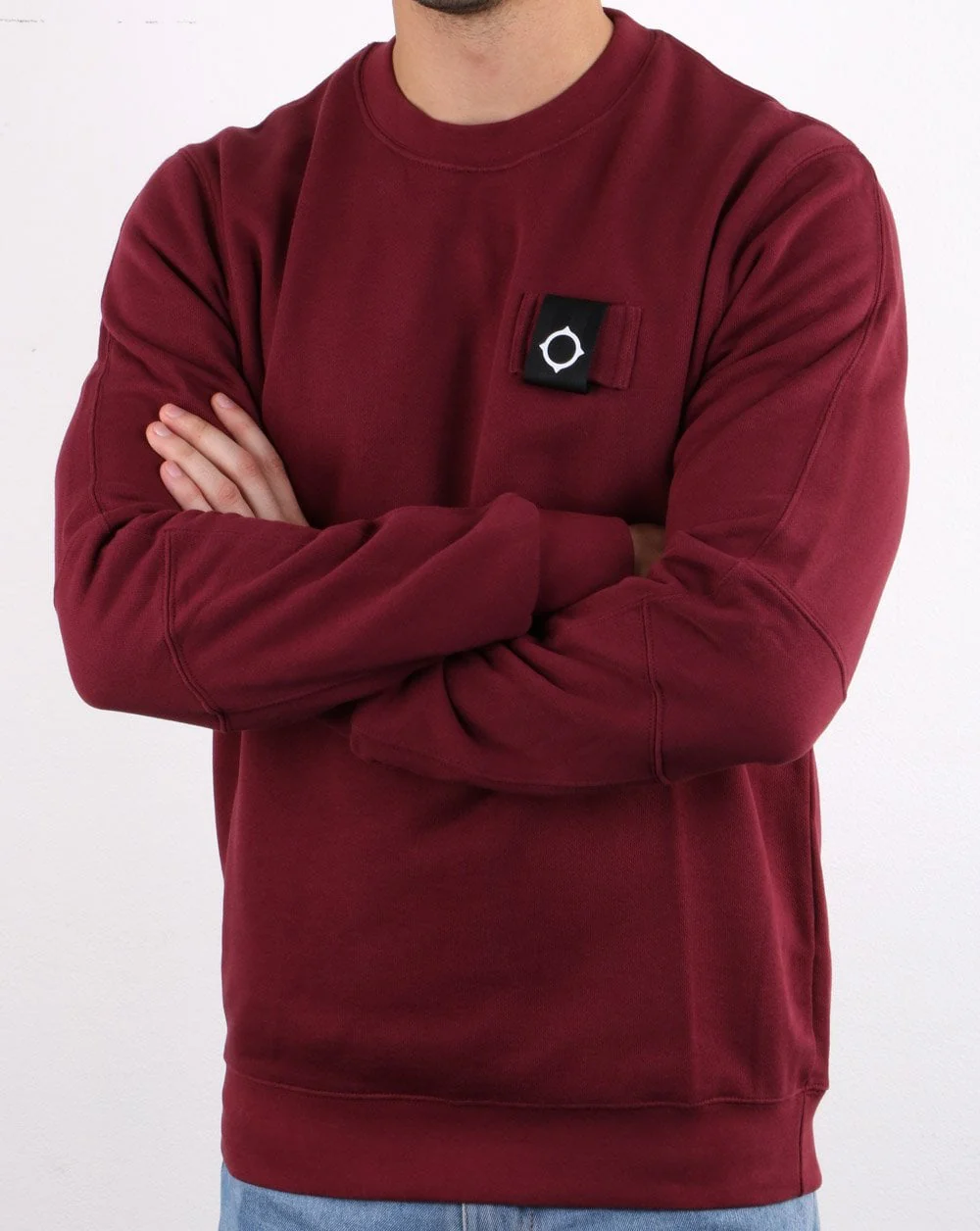Ma.strum Training Crew Sweat Spartan Red - Image 3