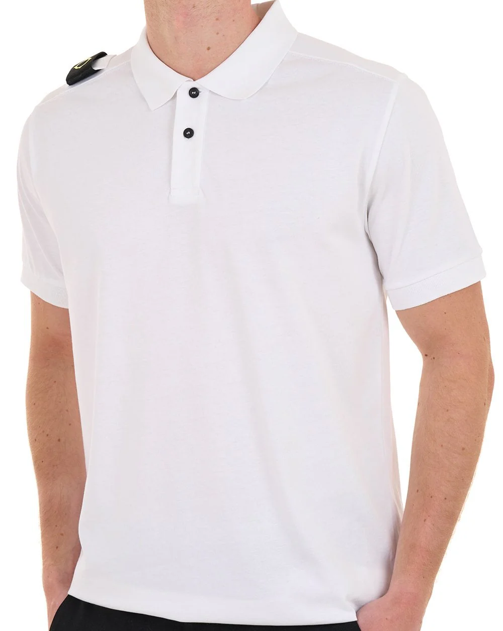 MA.STRUM Volt Jersey Polo Optic White - Image 3
